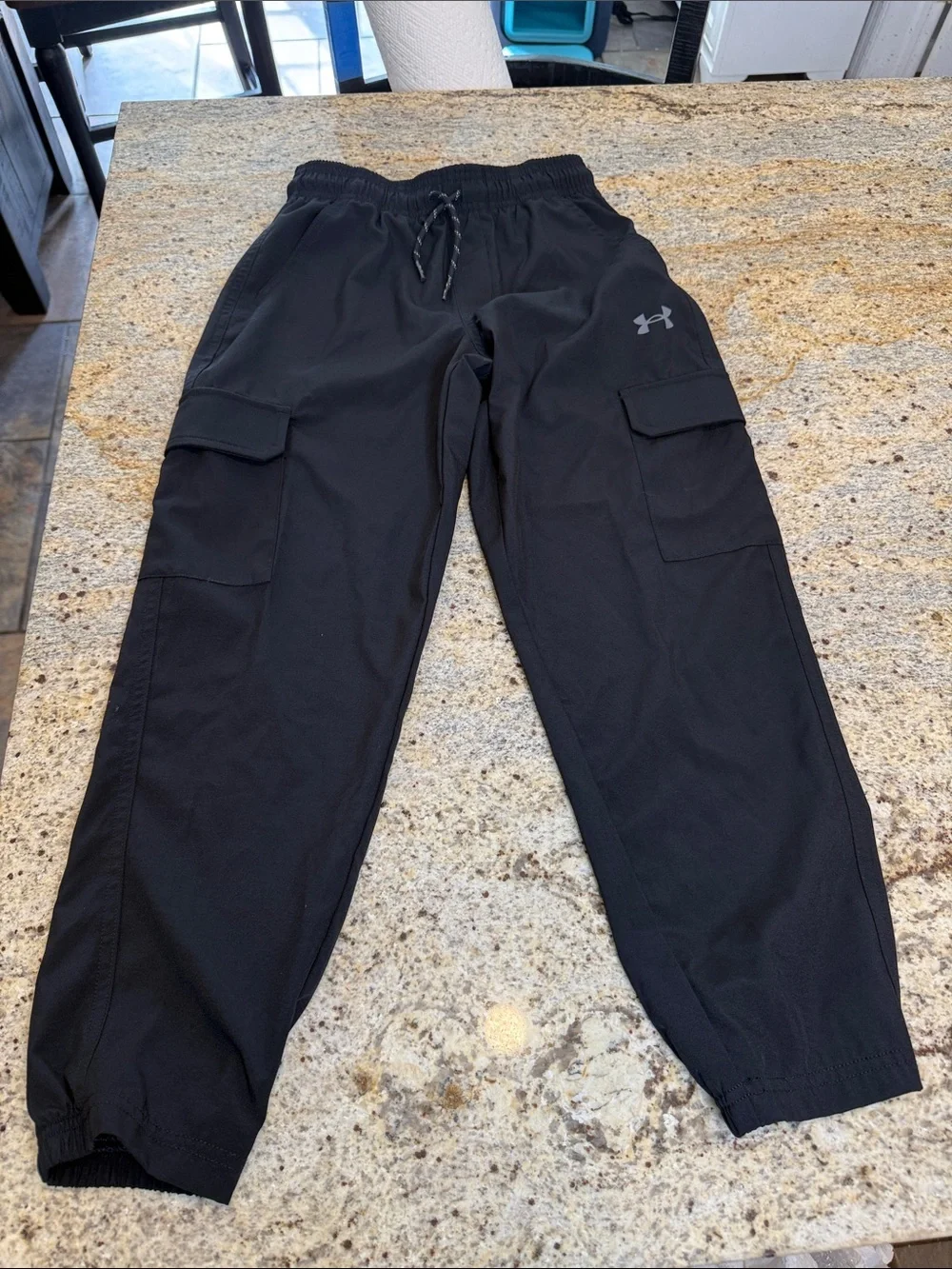 Under Armour Black Kids Cargo Joggers